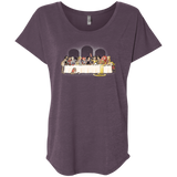 T-Shirts Vintage Purple / X-Small Princess Dinner (2) Triblend Dolman Sleeve