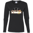 T-Shirts Black / S Princess Dinner (2) Women's Long Sleeve T-Shirt