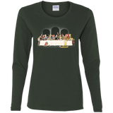 T-Shirts Forest / S Princess Dinner (2) Women's Long Sleeve T-Shirt