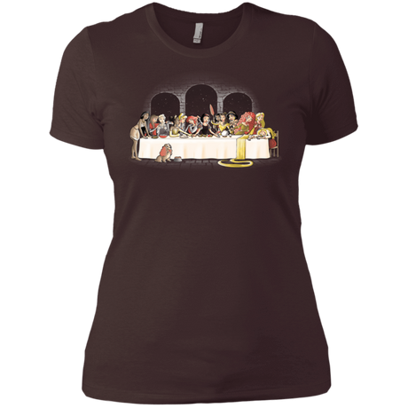 T-Shirts Dark Chocolate / X-Small Princess Dinner (2) Women's Premium T-Shirt