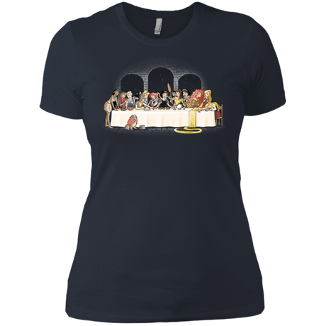 T-Shirts Indigo / X-Small Princess Dinner (2) Women's Premium T-Shirt