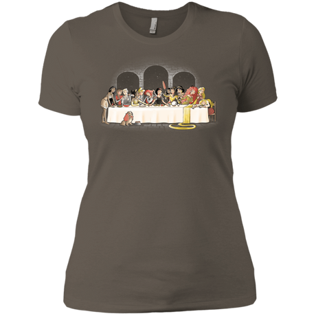 T-Shirts Warm Grey / X-Small Princess Dinner (2) Women's Premium T-Shirt