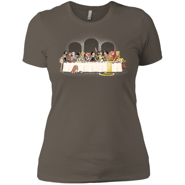 T-Shirts Warm Grey / X-Small Princess Dinner (2) Women's Premium T-Shirt