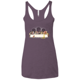 T-Shirts Vintage Purple / X-Small Princess Dinner (2) Women's Triblend Racerback Tank