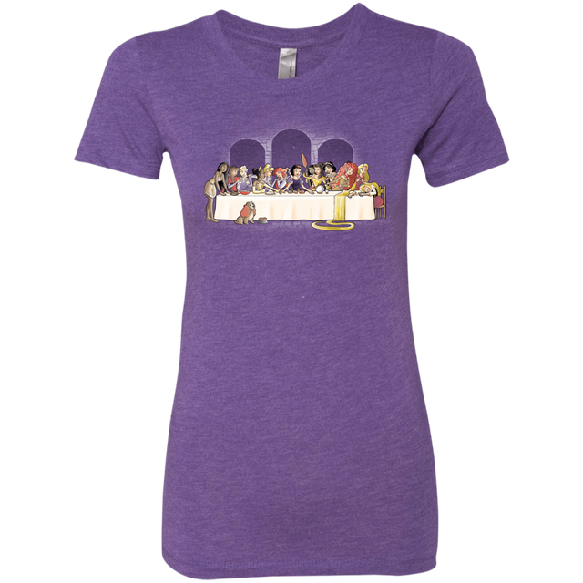 T-Shirts Purple Rush / S Princess Dinner (2) Women's Triblend T-Shirt