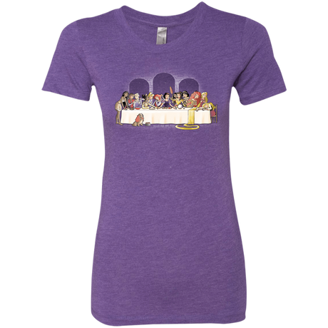 T-Shirts Purple Rush / S Princess Dinner (2) Women's Triblend T-Shirt