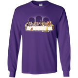 T-Shirts Purple / YS Princess Dinner (2) Youth Long Sleeve T-Shirt