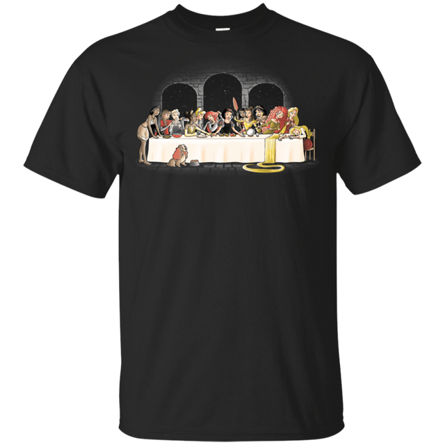 T-Shirts Black / YXS Princess Dinner (2) Youth T-Shirt