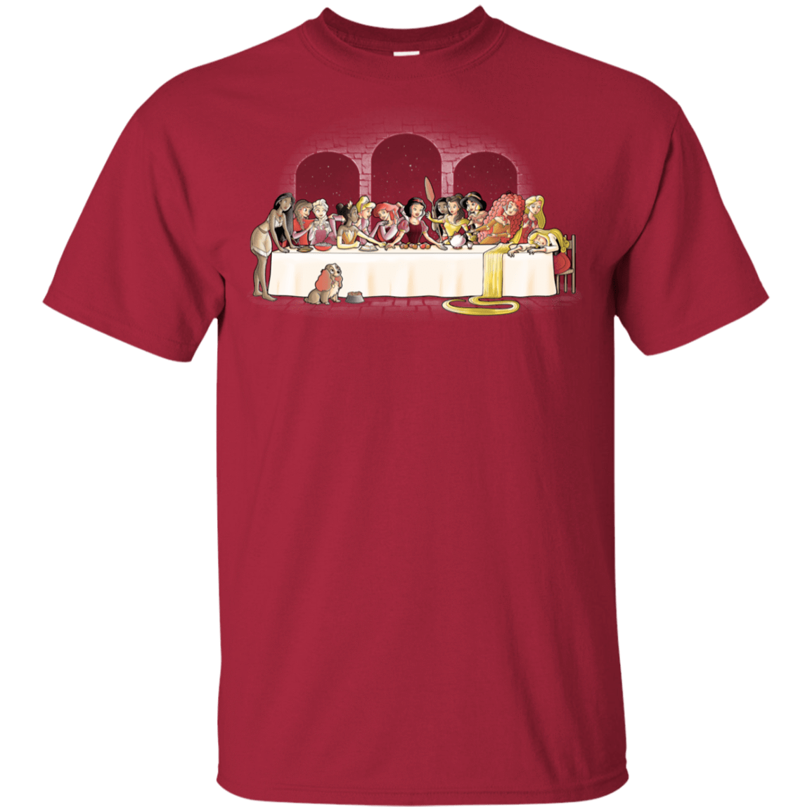 T-Shirts Cardinal / YXS Princess Dinner (2) Youth T-Shirt