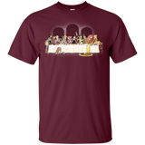 T-Shirts Maroon / YXS Princess Dinner (2) Youth T-Shirt