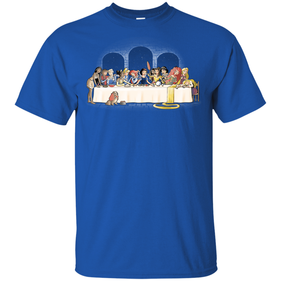 T-Shirts Royal / YXS Princess Dinner (2) Youth T-Shirt