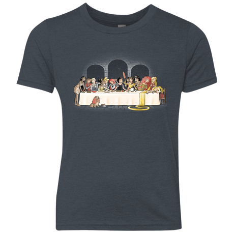 T-Shirts Vintage Navy / YXS Princess Dinner (2) Youth Triblend T-Shirt
