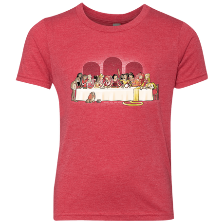 T-Shirts Vintage Red / YXS Princess Dinner (2) Youth Triblend T-Shirt