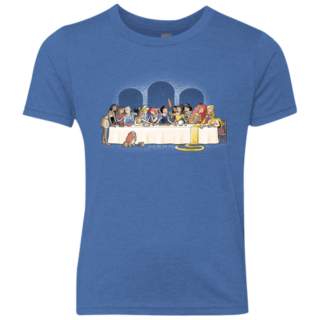 T-Shirts Vintage Royal / YXS Princess Dinner (2) Youth Triblend T-Shirt