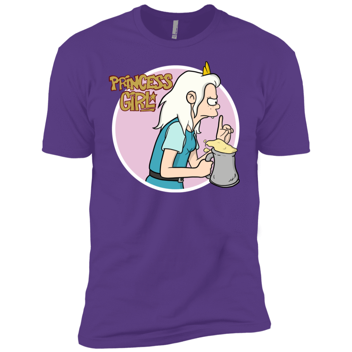 T-Shirts Purple Rush / YXS Princess Girl Boys Premium T-Shirt