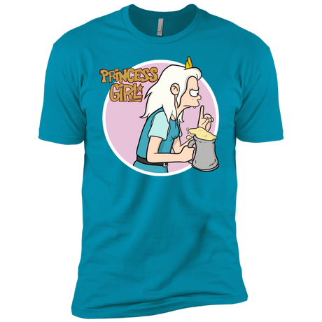 T-Shirts Turquoise / YXS Princess Girl Boys Premium T-Shirt