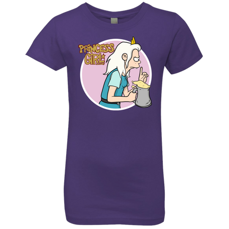 T-Shirts Purple Rush / YXS Princess Girl Girls Premium T-Shirt