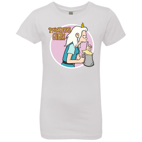 T-Shirts White / YXS Princess Girl Girls Premium T-Shirt