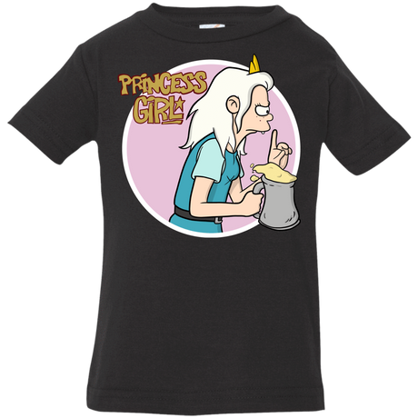 T-Shirts Black / 6 Months Princess Girl Infant Premium T-Shirt