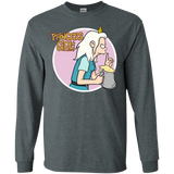 T-Shirts Dark Heather / S Princess Girl Men's Long Sleeve T-Shirt