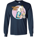 T-Shirts Navy / S Princess Girl Men's Long Sleeve T-Shirt