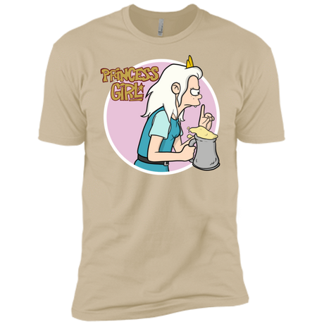 T-Shirts Sand / X-Small Princess Girl Men's Premium T-Shirt