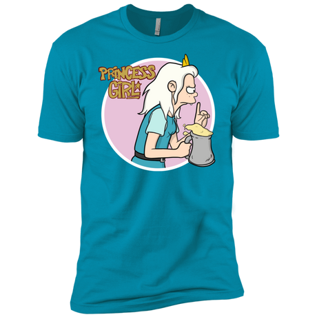 T-Shirts Turquoise / X-Small Princess Girl Men's Premium T-Shirt