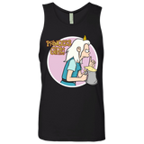 T-Shirts Black / S Princess Girl Men's Premium Tank Top