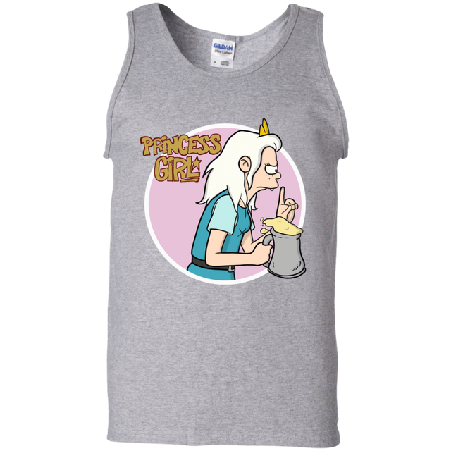 T-Shirts Sport Grey / S Princess Girl Men's Tank Top
