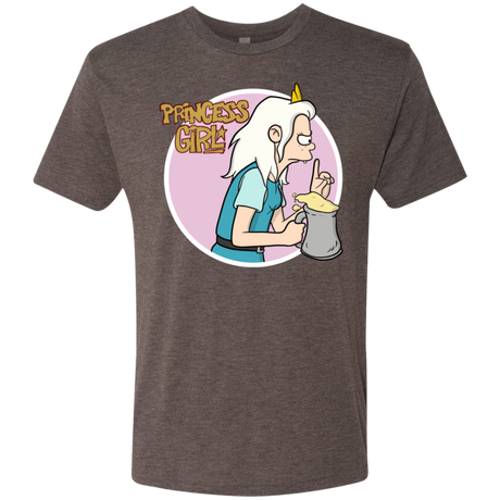 T-Shirts Macchiato / S Princess Girl Men's Triblend T-Shirt