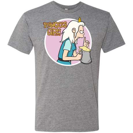 T-Shirts Premium Heather / S Princess Girl Men's Triblend T-Shirt