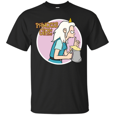 T-Shirts Black / S Princess Girl T-Shirt