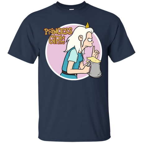 T-Shirts Navy / S Princess Girl T-Shirt
