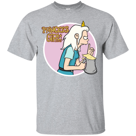 T-Shirts Sport Grey / S Princess Girl T-Shirt