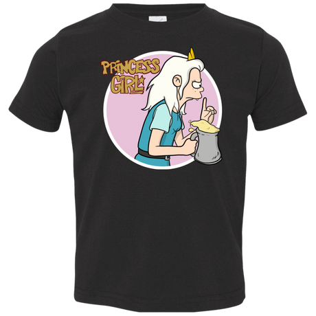T-Shirts Black / 2T Princess Girl Toddler Premium T-Shirt