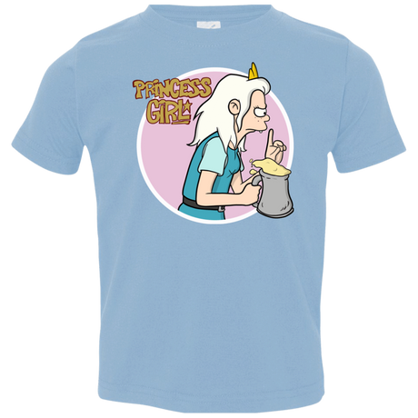 T-Shirts Light Blue / 2T Princess Girl Toddler Premium T-Shirt