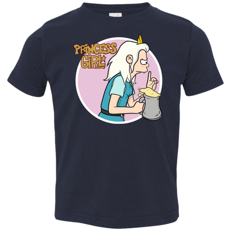T-Shirts Navy / 2T Princess Girl Toddler Premium T-Shirt