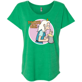 T-Shirts Envy / X-Small Princess Girl Triblend Dolman Sleeve