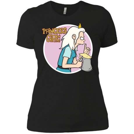 T-Shirts Black / X-Small Princess Girl Women's Premium T-Shirt