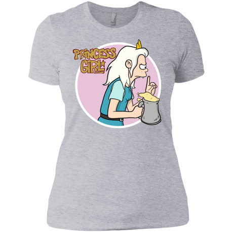 T-Shirts Heather Grey / X-Small Princess Girl Women's Premium T-Shirt