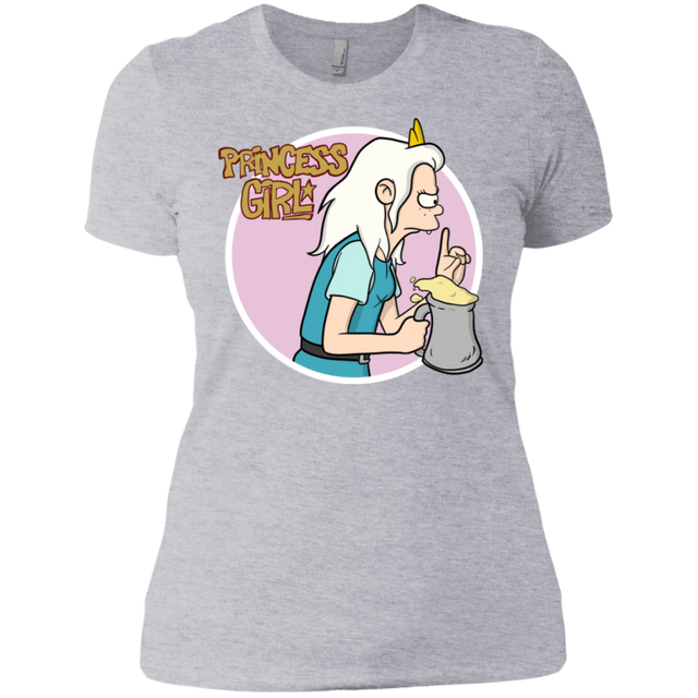 T-Shirts Heather Grey / X-Small Princess Girl Women's Premium T-Shirt