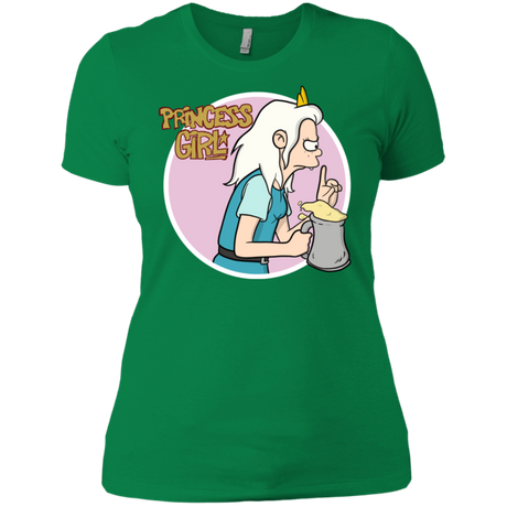 T-Shirts Kelly Green / X-Small Princess Girl Women's Premium T-Shirt