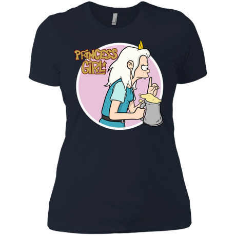 T-Shirts Midnight Navy / X-Small Princess Girl Women's Premium T-Shirt