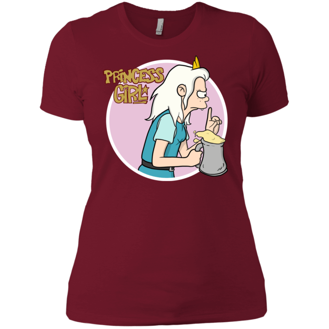 T-Shirts Scarlet / S Princess Girl Women's Premium T-Shirt