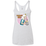 T-Shirts Heather White / X-Small Princess Girl Women's Triblend Racerback Tank