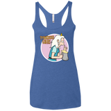 T-Shirts Vintage Royal / X-Small Princess Girl Women's Triblend Racerback Tank
