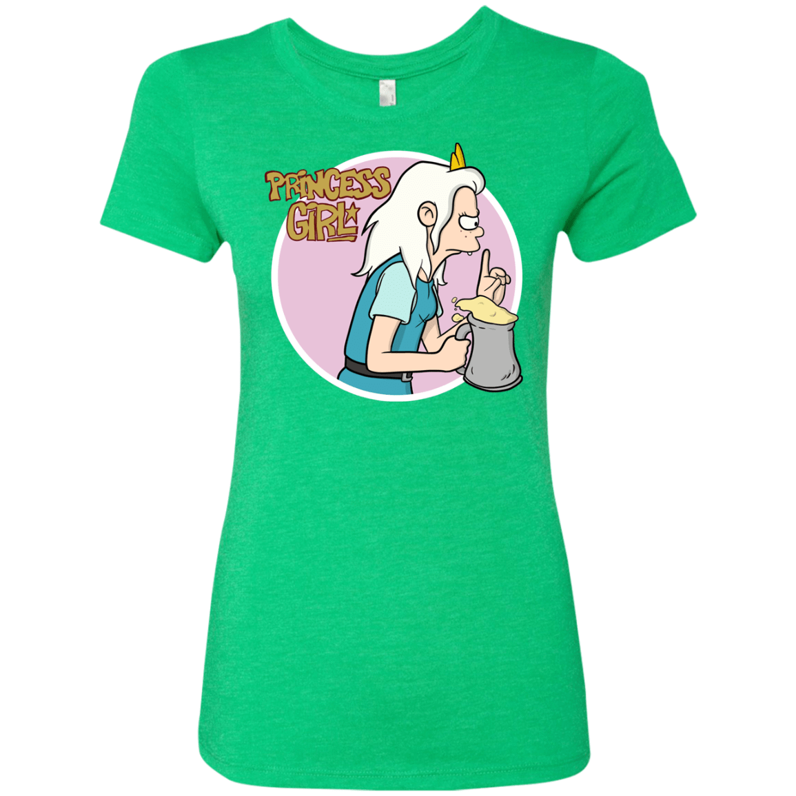 T-Shirts Envy / S Princess Girl Women's Triblend T-Shirt