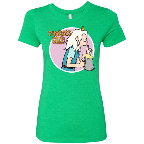 T-Shirts Envy / S Princess Girl Women's Triblend T-Shirt