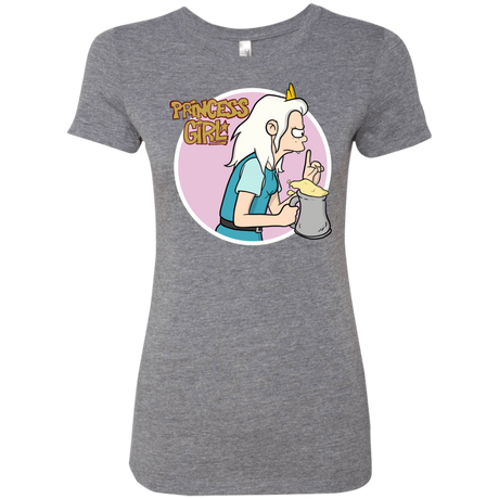 T-Shirts Premium Heather / S Princess Girl Women's Triblend T-Shirt