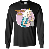 T-Shirts Black / YS Princess Girl Youth Long Sleeve T-Shirt